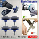 5PCS Lawn Mower Blade Sharpener Wind Powered Balancer Hardware Sharpening Tool