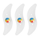 3PCS Mountain Bike Spoke Light Colourful LED Wheel Light Silicone Cycling Gear - Blue