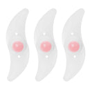 3PCS Mountain Bike Spoke Light Colourful LED Wheel Light Silicone Cycling Gear - Red