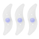 3PCS Mountain Bike Spoke Light Colourful LED Wheel Light Silicone Cycling Gear - Red