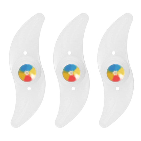 3PCS Mountain Bike Spoke Light Colourful LED Wheel Light Silicone Cycling Gear - Yellow