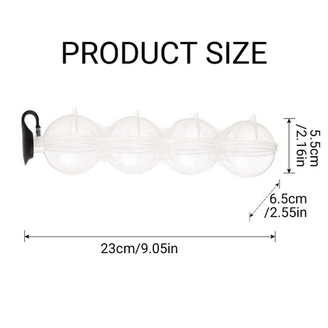 2X Large Ice Ball Maker Cube Tray Big Silicone Mold Sphere Whiskey Round Mould