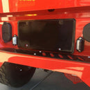 2PCS 6 LEDs License Number Plate Light Lamps For Truck SUV Trailer Lorry 12/24V