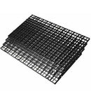 8Pcs Plastic Fish Grid Divider Durable  Holder Fish Tank Tray Egg Crate Aquarium - White