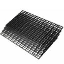 8Pcs Plastic Fish Grid Divider Durable  Holder Fish Tank Tray Egg Crate Aquarium - White