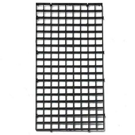 8Pcs Plastic Fish Grid Divider Durable  Holder Fish Tank Tray Egg Crate Aquarium - White