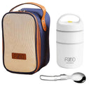 3pcs Insulated Lunch Box Soup Container Portable Breakfast Food Storage Box Set