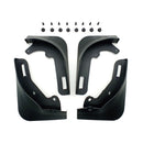 4PCS Universal Soft Rubber Fender Flares Wheel Arch Guard No Drill Car Accessories