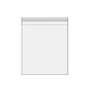 100Pcs Self-Adhesive Clear Opp Cellophane Bags with Air Hole - 8*10+3cm