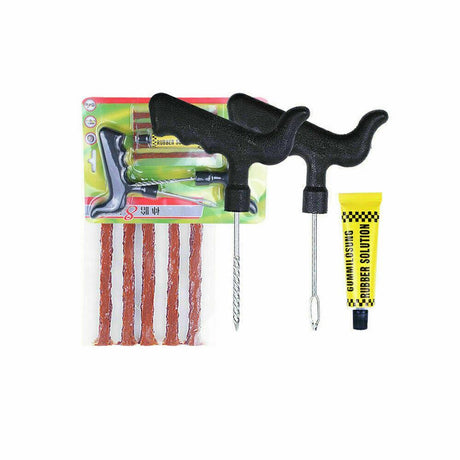 8Pcs Tyre Repair Kit Tire Puncture Emergency Tool Motorcycle Bike Car Tubeless