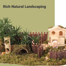 5pcs Natural Flower Grass Bedding Dried Moss Hamster Cage Decor Breeding Box