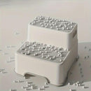 Bathroom Step Stool Booster for Washing Hands and Reaching Sinks Easily