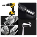2PACK Universal Socket Grip Multi-Function Ratchet Wrench Power Drill Tool Gift