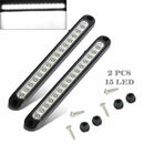 2X 15 Led Tail Light Trailer Truck Caravan Ute Light Reverse Bar Ultra-Slim Lamp
