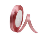 10mm Width Satin Hair Ribbon Wedding Party Decoration Gift Banquet 3m - Pink