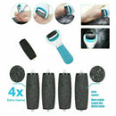 4PCS Extra Coarse Roller Heads for Electric Foot File Callus Remover Refill