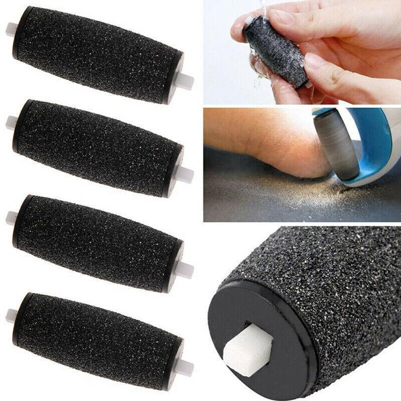 4PCS Extra Coarse Roller Heads for Electric Foot File Callus Remover Refill