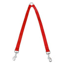 2 Way Double Dual Dog Leash Walk 2 Dogs With One Lead Coupler Nylon Harness - Blue