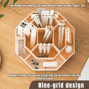 360 Degree Rotating Large Capacity Pen Holder Plastic Desktop Office Student Organizer