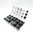 125Pcs Rubber Grommet Set-Assorted Fastener Kit 18 Popular Sizes