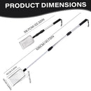 2pcs Long Handle Pet Litter Scoop Climbing Chicken Beach Scoop for Cats Dogs