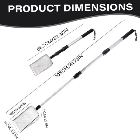 2pcs Long Handle Pet Litter Scoop Climbing Chicken Beach Scoop for Cats Dogs