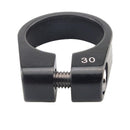 30mm Bike Seatpost Clamp Screw Lock for Balance Bike Fixie and MTB