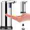 Automatic Soap Liquid Dispenser Handsfree Touchless IR Sensor Hand Wash Steel