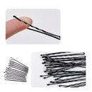 100PCS Black Bobby Pins 5cm Strong Hair Clips for Women Girls School Salon Use