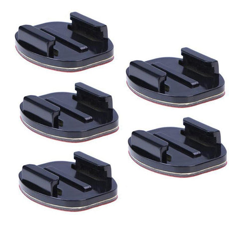 5PCS Flat GoPro 3M Adhesive Mount Set for Hero Series Helmet Car Board Camera