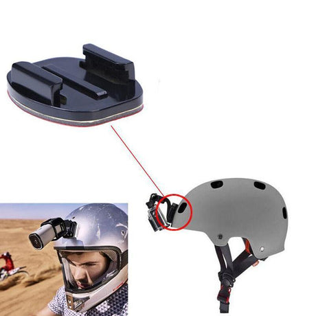 5PCS Flat GoPro 3M Adhesive Mount Set for Hero Series Helmet Car Board Camera