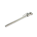 14cm Stainless Steel Pencil Tyre Pressure Gauge 5-50 PSI Manual Tester