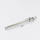 14cm Stainless Steel Pencil Tyre Pressure Gauge 5-50 PSI Manual Tester