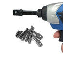 8PCS Power Drill Socket Adapter Extension Set Impact Nut Driver Hex Bit Tool Kit