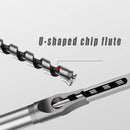 3x Square Hole Mortising Chisel Drill Bit Woodworking Saw Tools for Drilling