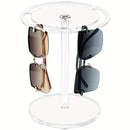 360 Degree Rotating Eyeglasses Display Stand Desktop Holder Organizer Glasses Storage - 1-Layer