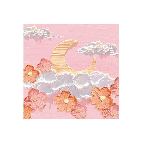 800 Sheets Colorful Oil Painting Sticky Notes Memo Pads Self-Adhesive Notes - 1#