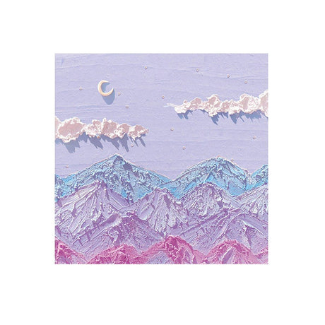 800 Sheets Colorful Oil Painting Sticky Notes Memo Pads Self-Adhesive Notes - 2#