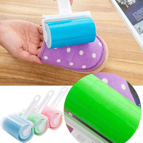 3PCS Washable Lint Rollers for Pet Hair Clothes Carpet Reusable Sticky Brush
