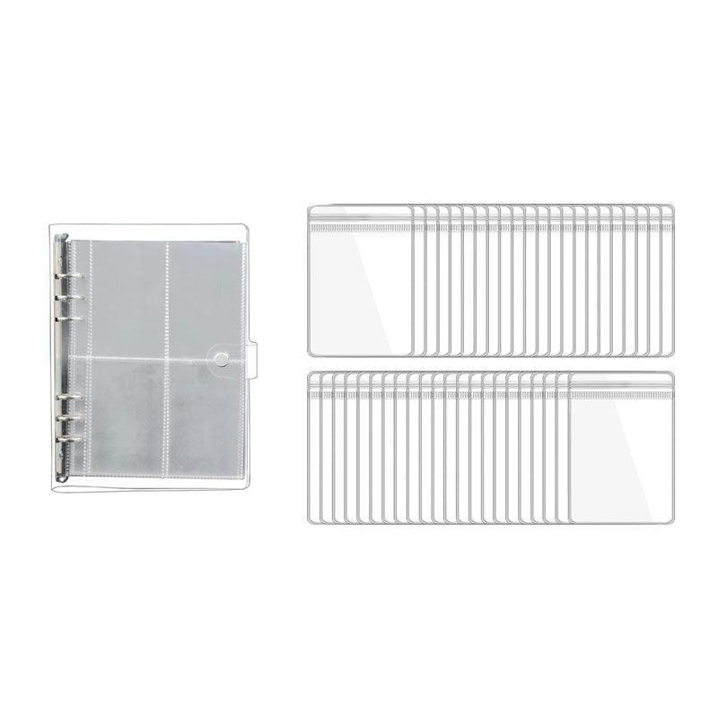 30X Transparent Jewelry Storage Book Small Plastic Gifts Reclosable Jewelry Bags