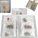 30X Transparent Jewelry Storage Book Small Plastic Gifts Reclosable Jewelry Bags