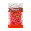 300G Hard Wax Bean No Strip No Pain Hot Film Body Waxing Hair Removal Depilatory - Strawberry