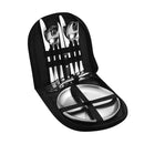 10/20PCS Camping Cutlery Set Outdoor Picnic Utensils Plates Spoons Forks Knives - Red-2 People