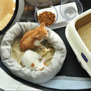 8 Panel Pet Tent Playpen Dog Cat Play Pen Bags Kennel Portable Puppy Crate - L (91X91X58CM)