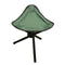 Folding Portable Beach Chair Fishing Stool Outdoor Lightweight Camping Chair - Blue