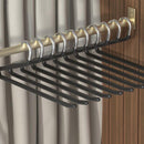 10PCS Goose Shaped Pants Rack Non Slip Z Shaped Pants Clip Wardrobe Storage Clip