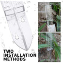 1PC Rain Gauge Water Catchment Device Weather Outdoor 120mm