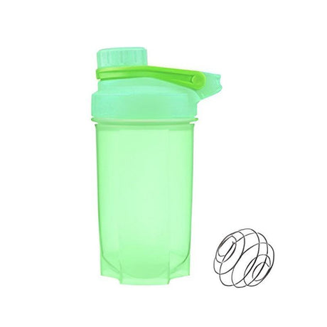 500ml Protein Powder Shake Ball Bottle Sport Mixer Shaker Mixing Drinking Cup - Pink
