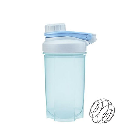 500ml Protein Powder Shake Ball Bottle Sport Mixer Shaker Mixing Drinking Cup - Purple