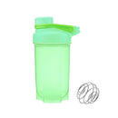 500ml Protein Powder Shake Ball Bottle Sport Mixer Shaker Mixing Drinking Cup - Purple